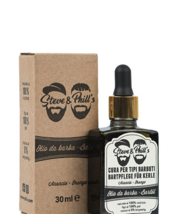 Steve & Phill's Olio da barba al arancio