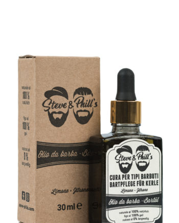 Steve & Phill's Olio da barba al limone